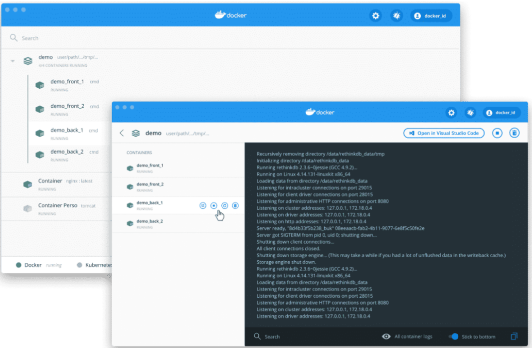 Запуск Docker Desktop